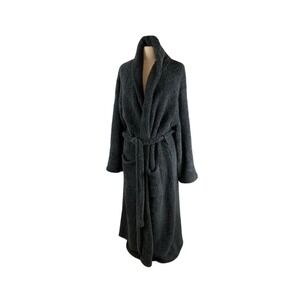 BAREFOOT DREAMS Cozy Chic Gray Adult Wrap Belted Robe Size 3 Style 509